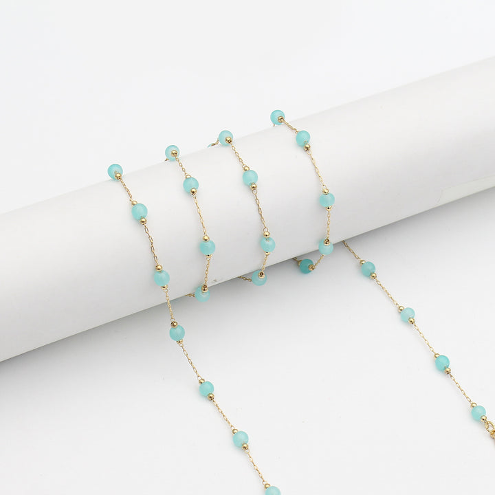 Elegant Beaded Eyewear Retainer Chain Stornfield