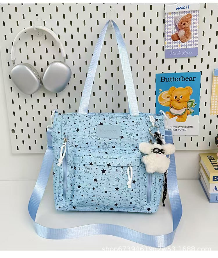 Star-Patterned Multi-Functional Backpack Stornfield