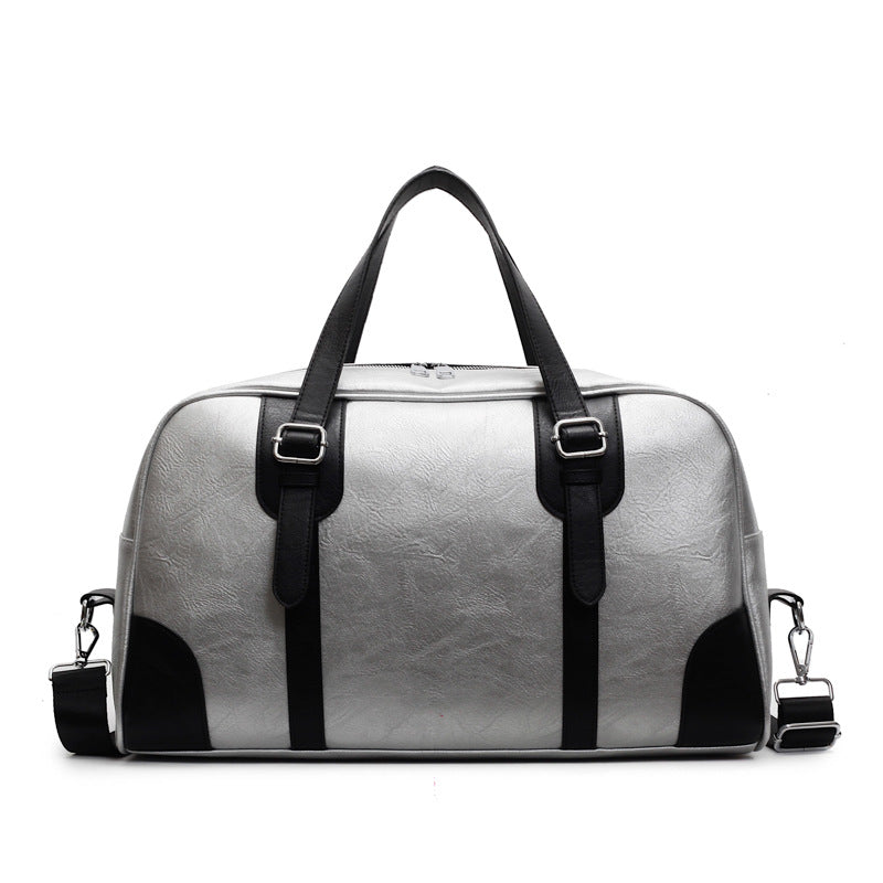 Spacious Luxury Leather Weekender Bag