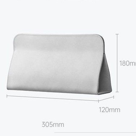 Textured Leather Cosmetic Pouch Stornfield