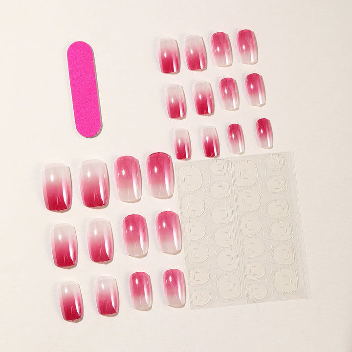 Ombre Glossy Press-On Nail Set Stornfield
