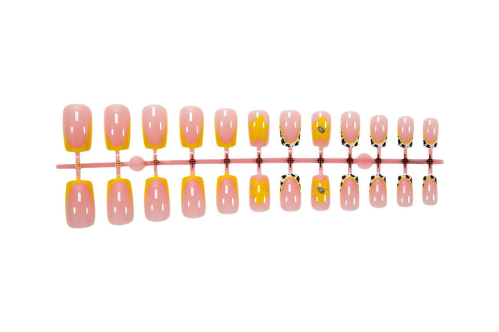 Nail art set with cheerful floral and animal designs Stornfield