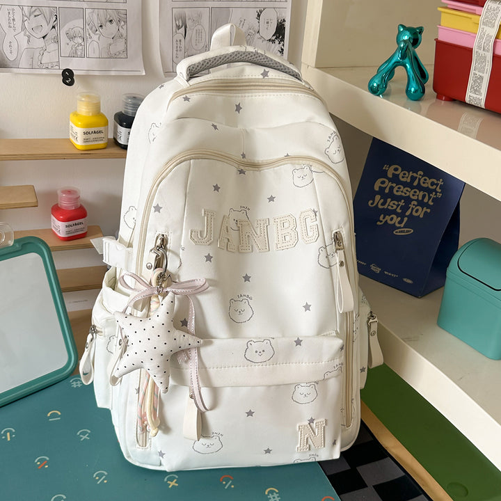 Casual Character-Embellished Backpack Stornfield