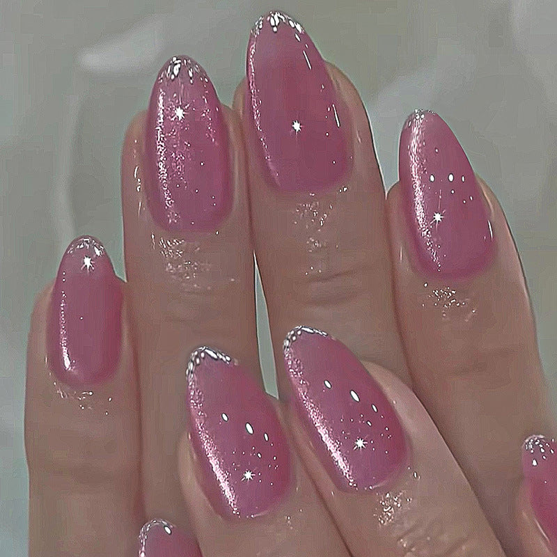 Glittering Press-On Nail Set Stornfield