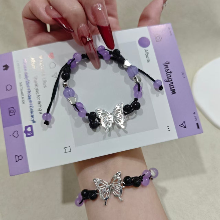 Butterfly Charm Adjustable Bracelet Stornfield