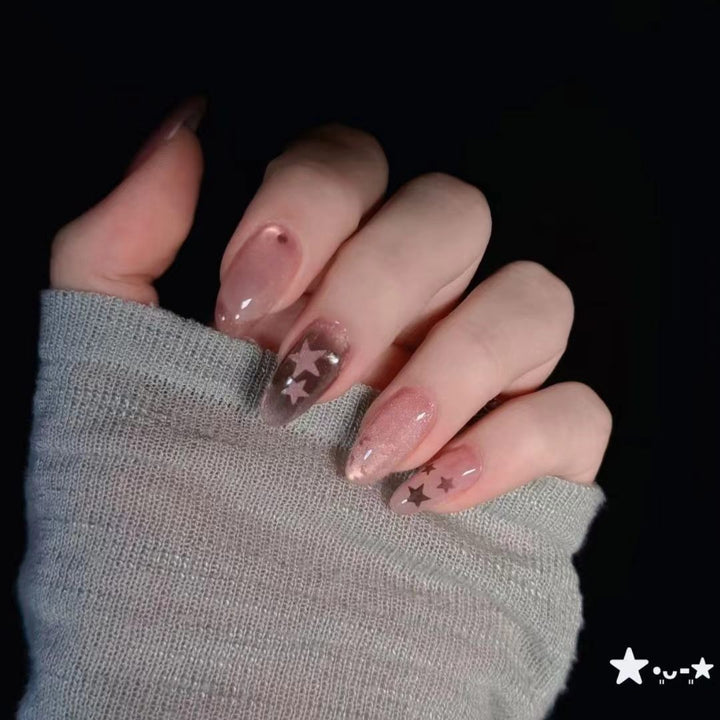 Starry Glitter Press-On Nail Set Stornfield