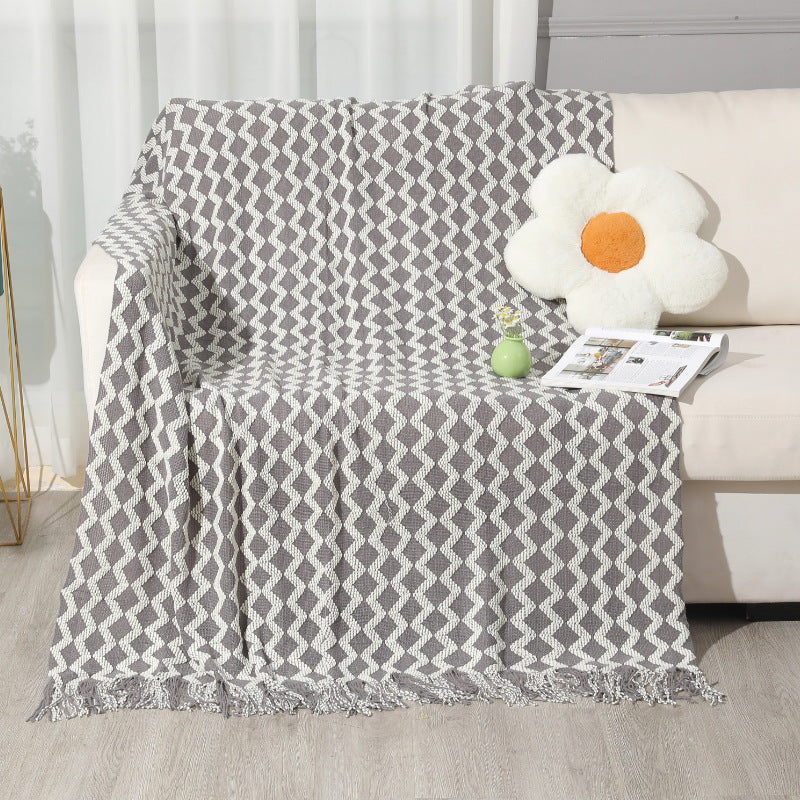 Ladies decorative throw blanket Stornfield