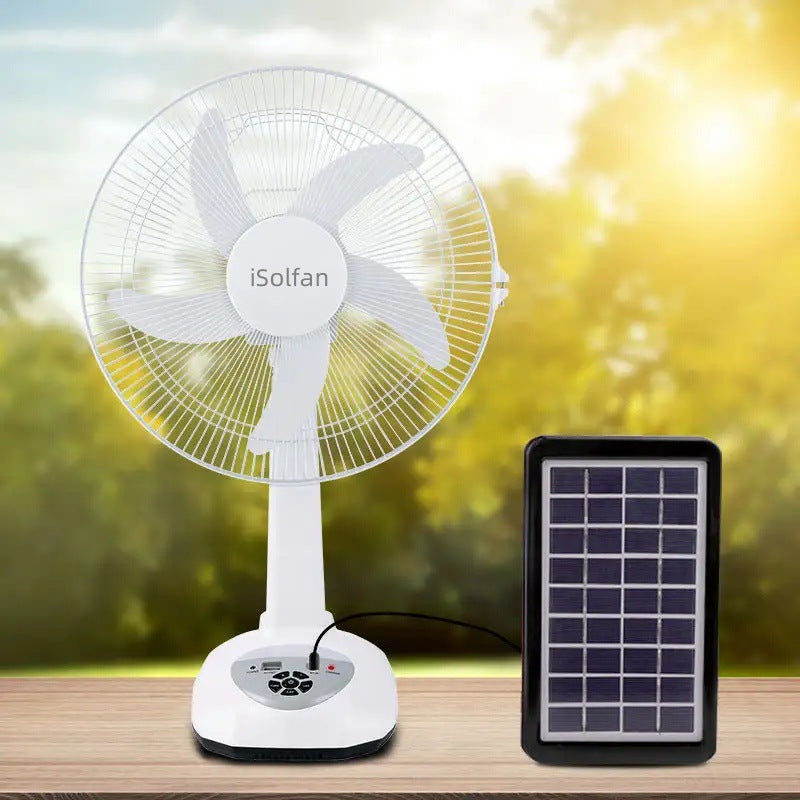 Women's portable solar fan with intelligent control system Stornfield