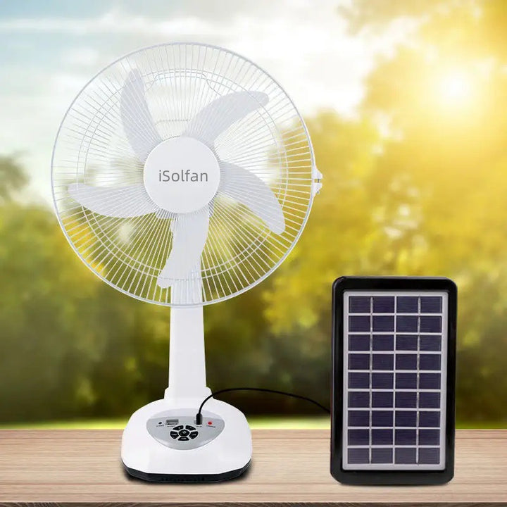 Women's portable solar fan with intelligent control system Stornfield