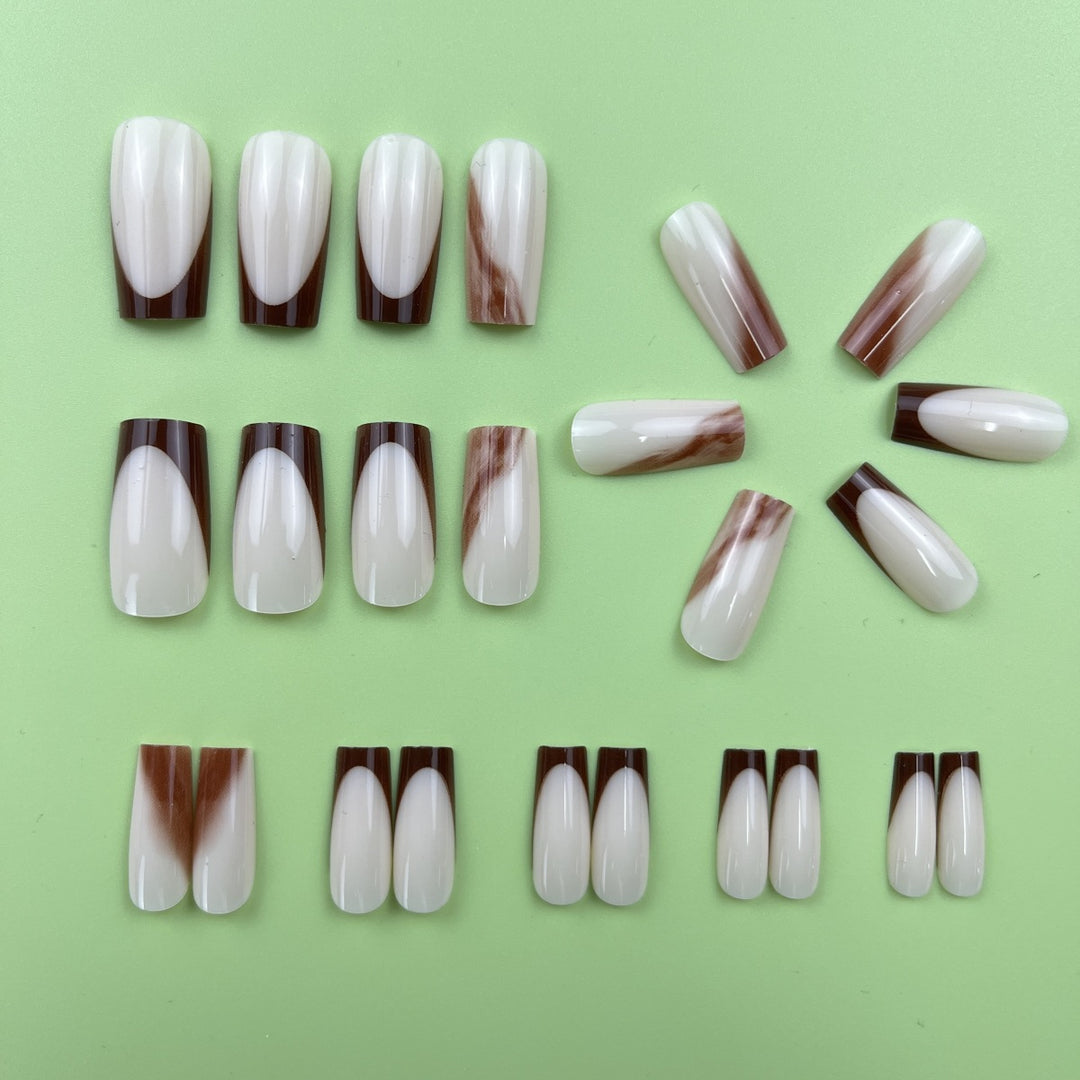 Elegant Coffin Nail Extensions Stornfield