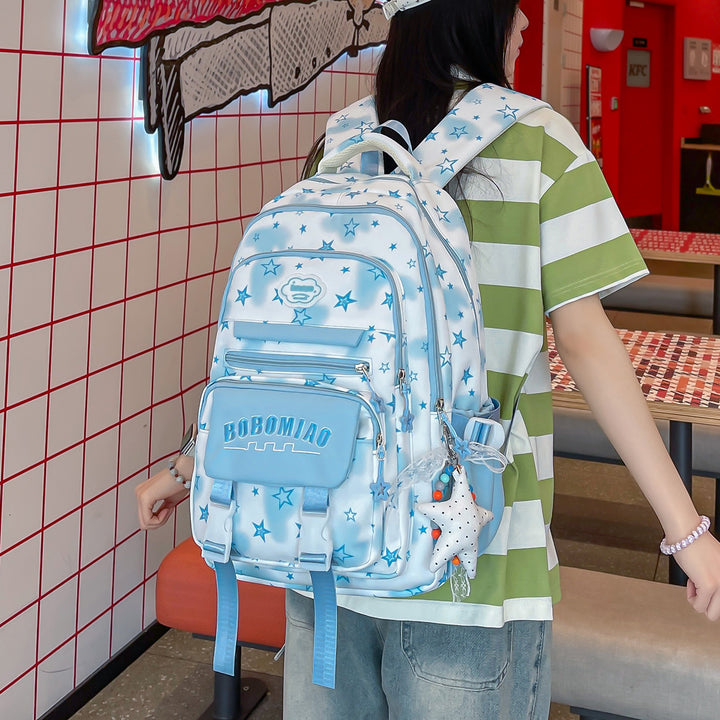 Star-Patterned Casual Backpack Stornfield 1791205372