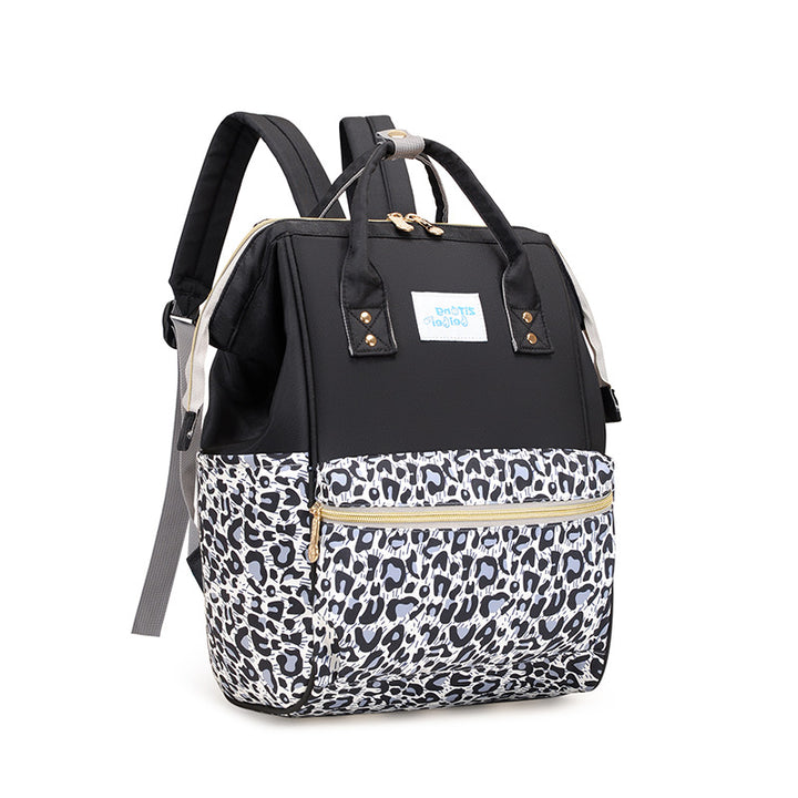 Trendy Animal Print Diaper Backpack Stornfield