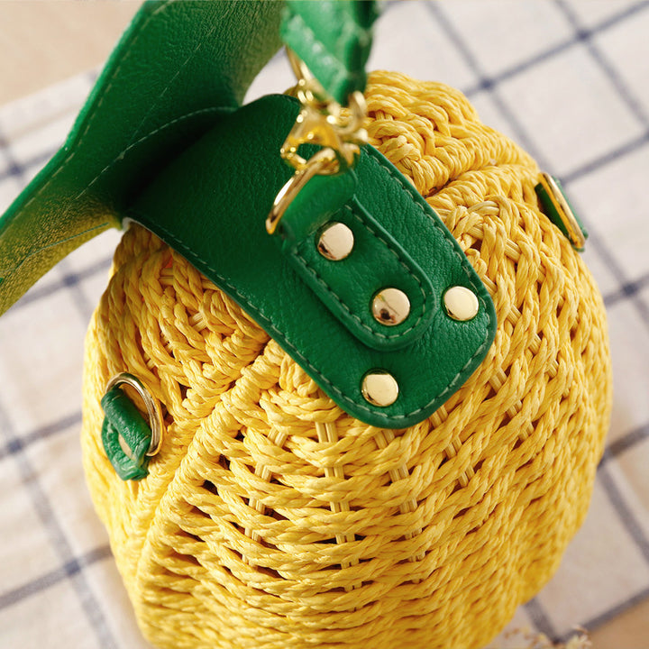 Creative basket bag in pineapple design Stornfield