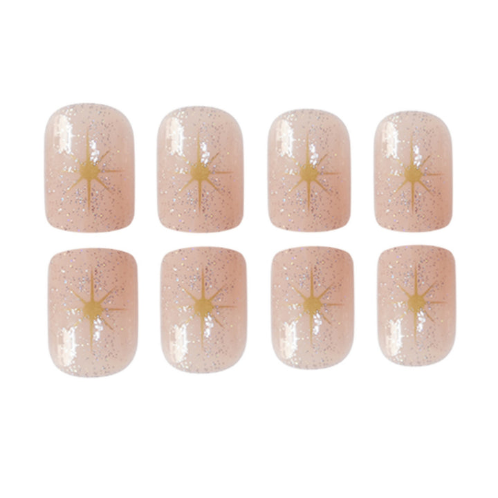 Sparkling Star Nail Art Stornfield