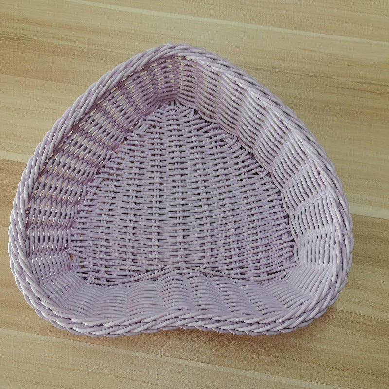 Decorative Wicker Storage Tray Stornfield