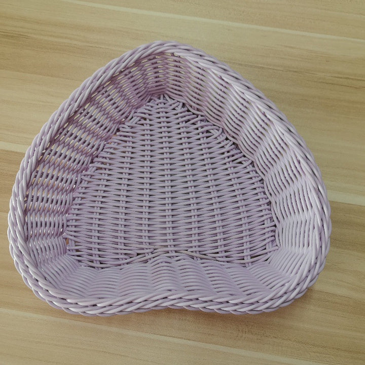 Decorative Wicker Storage Tray Stornfield