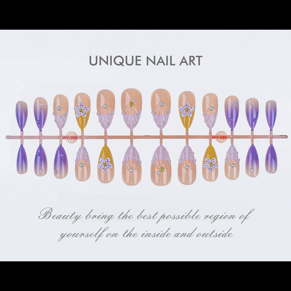 Luxe Decorative Press-On Nail Collection Stornfield