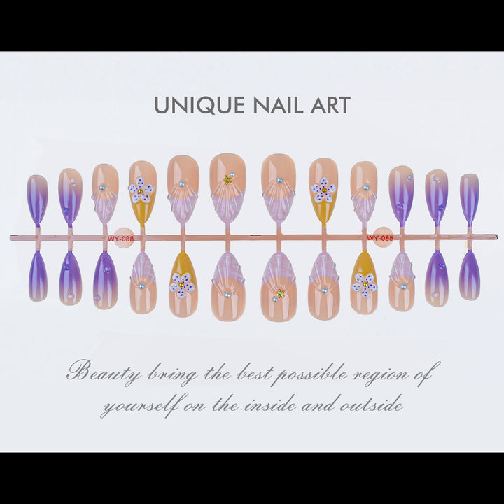 Luxe Decorative Press-On Nail Collection Stornfield
