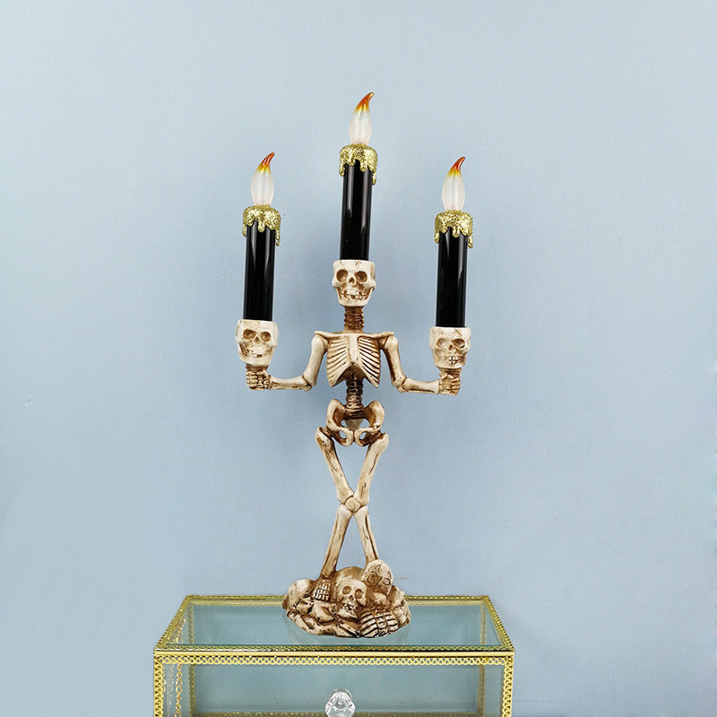 Skeleton Candle Holder Candelabra Stornfield