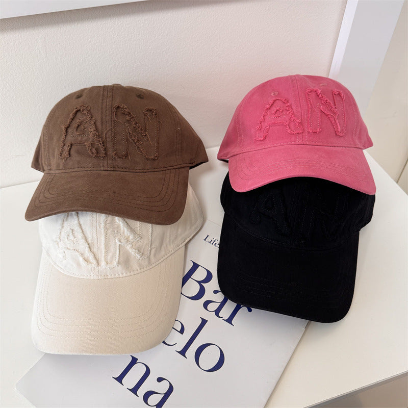 Women's Distressed Adjustable Baseball Cap Stornfield