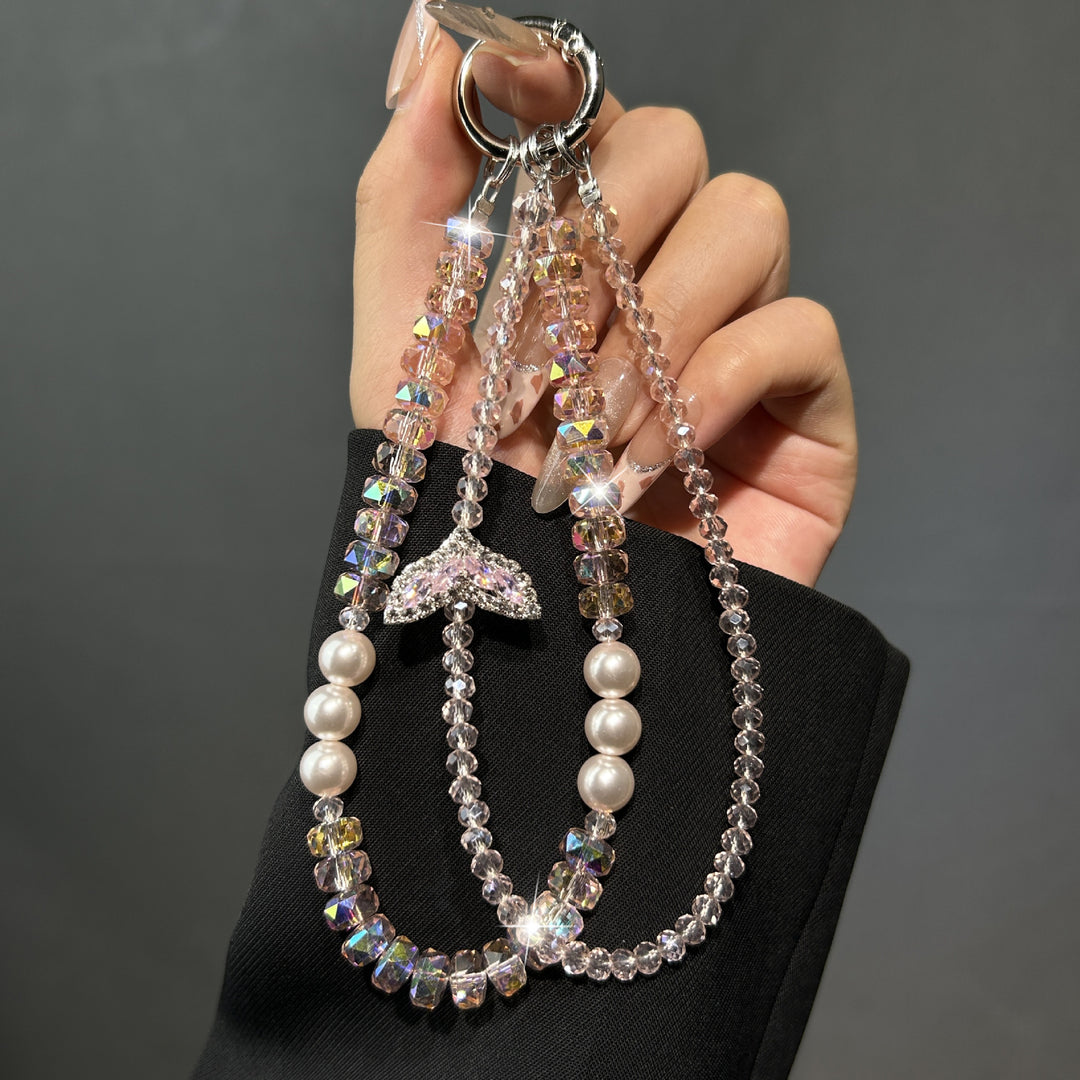 Elegant Beaded Charm Keychain Stornfield 1790135859