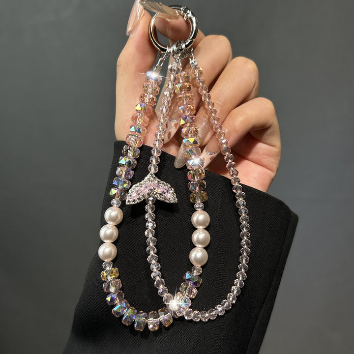 Elegant Beaded Charm Keychain Stornfield 1790135859