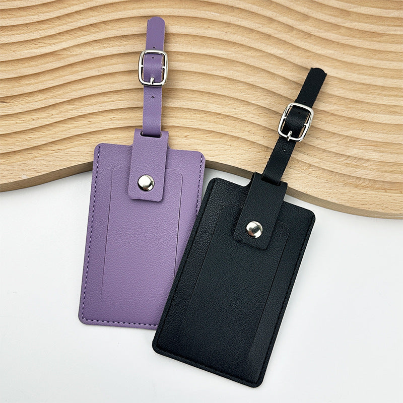 Leather Travel Luggage Tag Stornfield