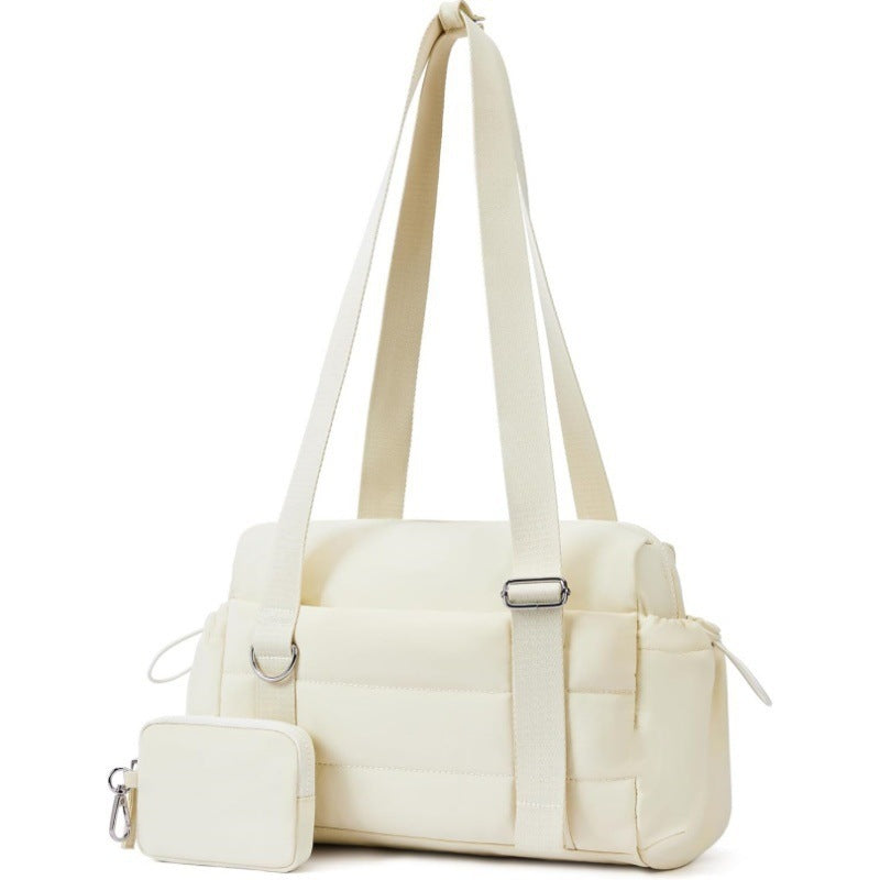 sporty shoulder bag with removable cosmetic bag Stornfield