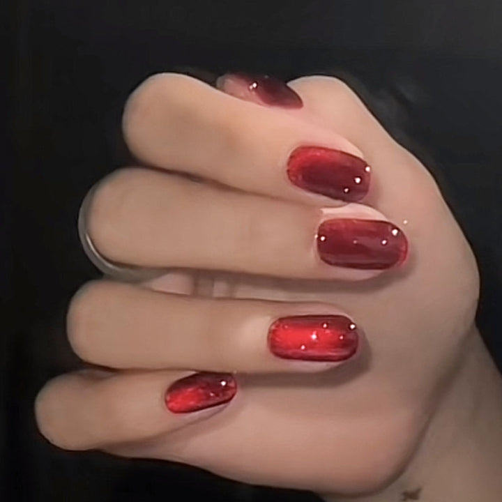 Glossy Press-On Nail Set  1791110622
