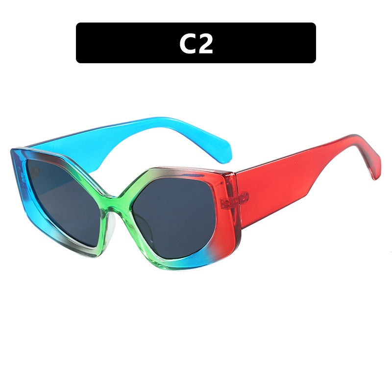 Women's striking sunglasses with oversized design and stylish gradient Stornfield