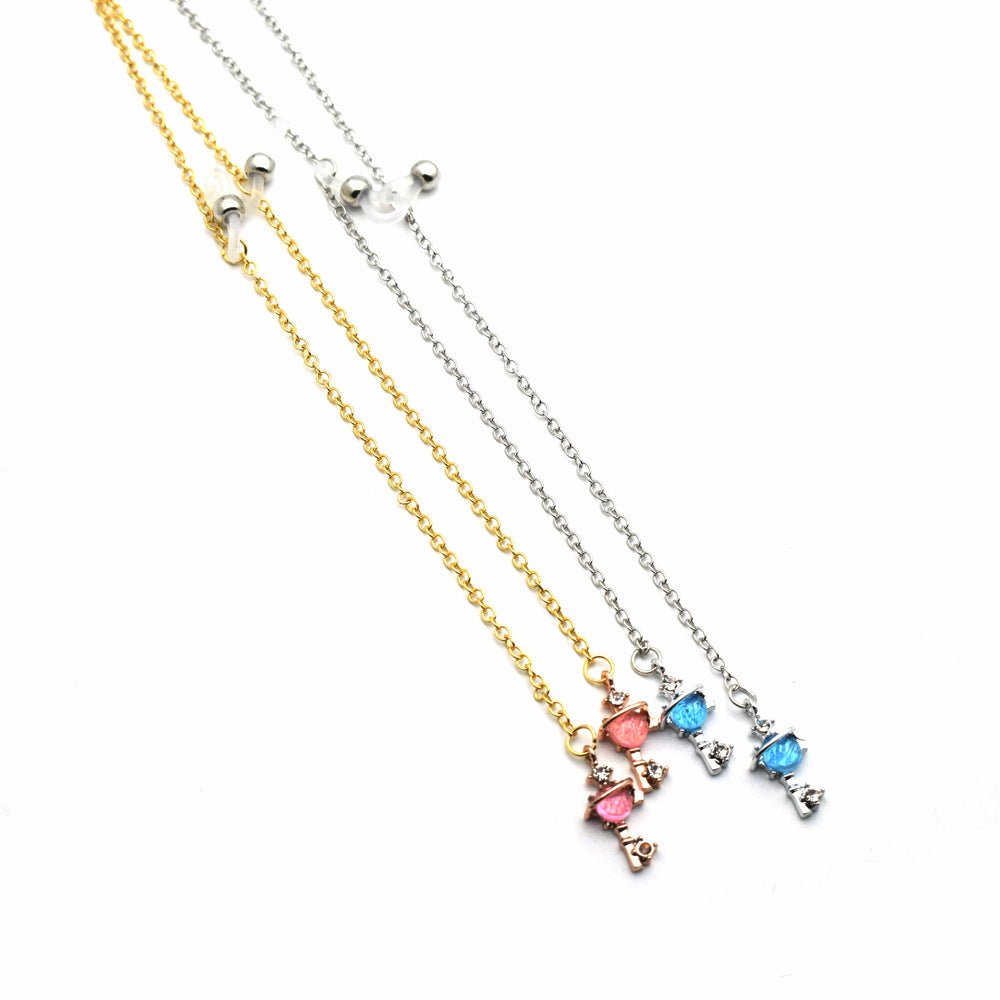 Elegant Dual-Tone Eyewear Chain Stornfield