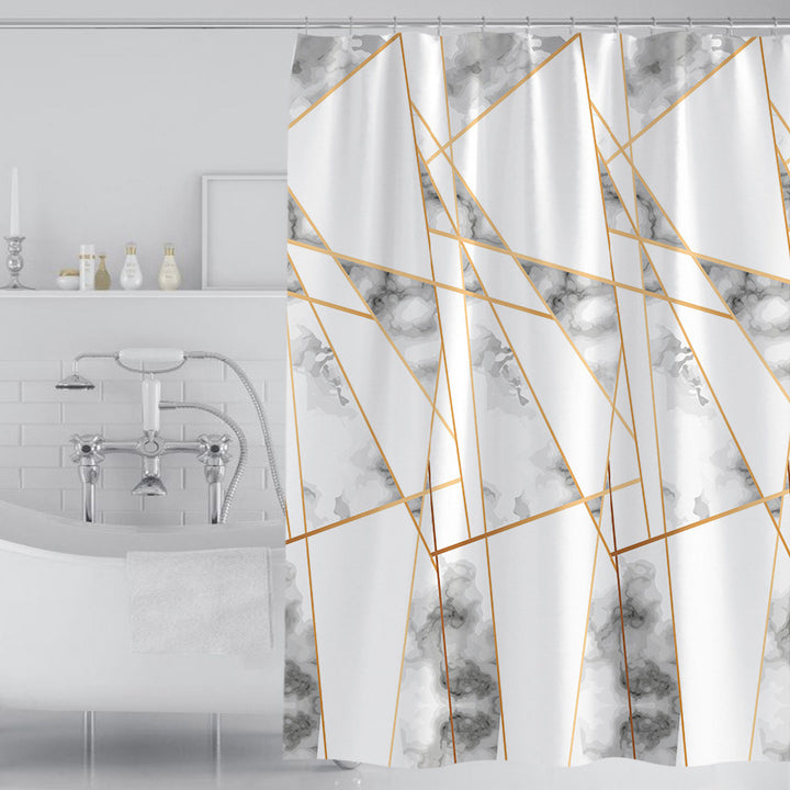 Women's Artistic Geometric Shower Curtain Stornfield