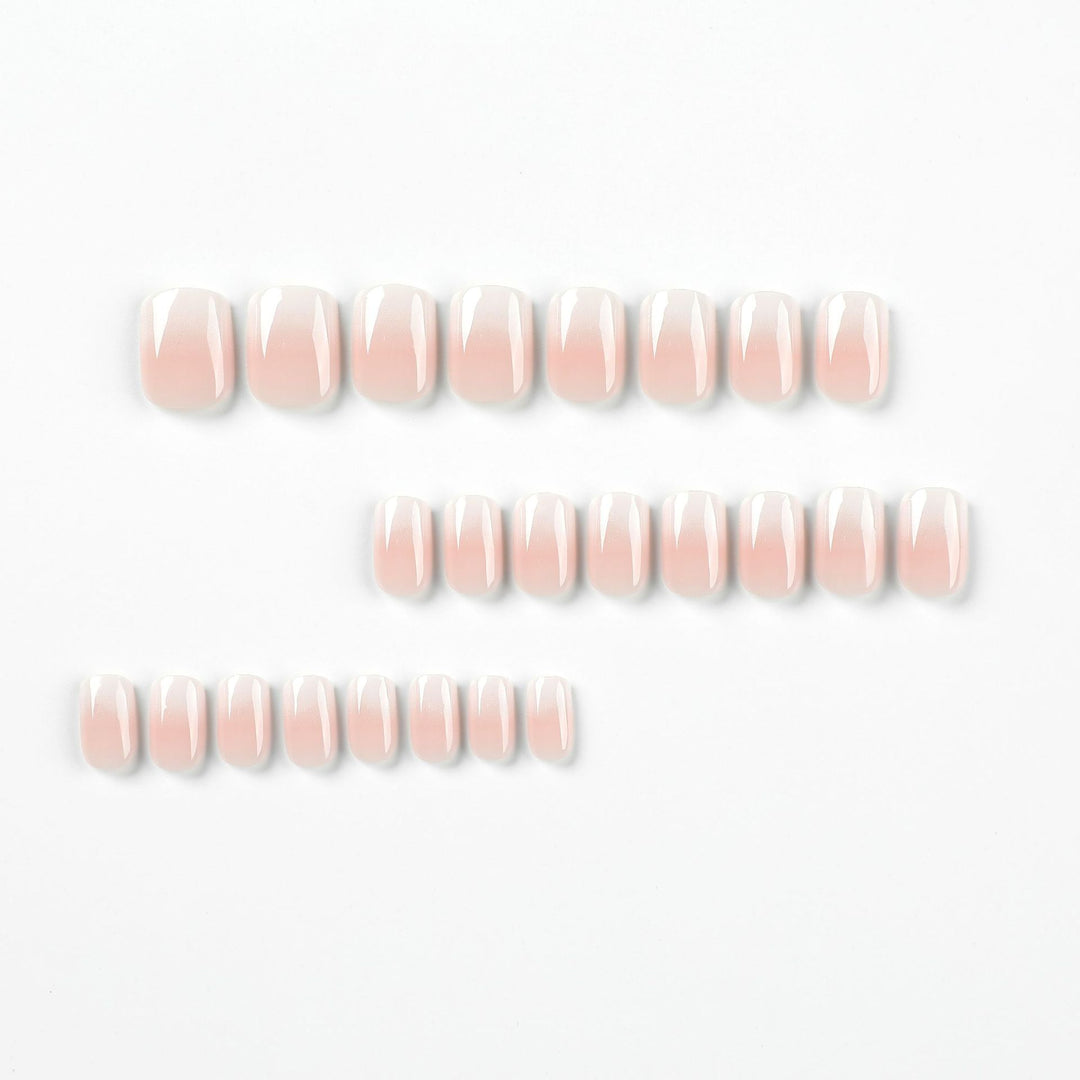 Artful Nail Extensions with Gentle Gradient Stornfield
