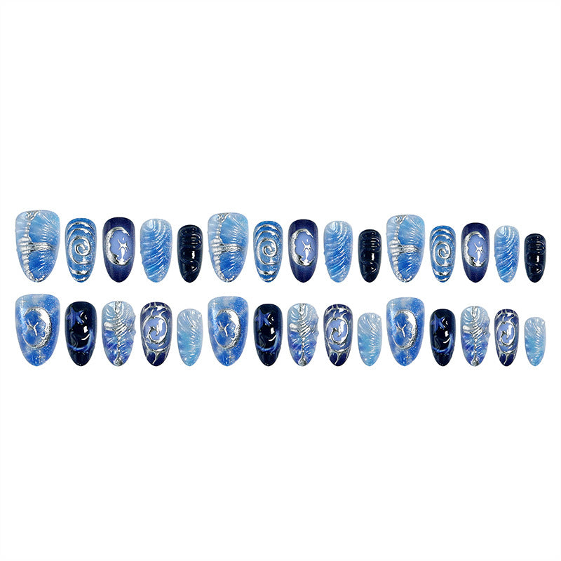 Artistic Galaxy Nail Tips Stornfield