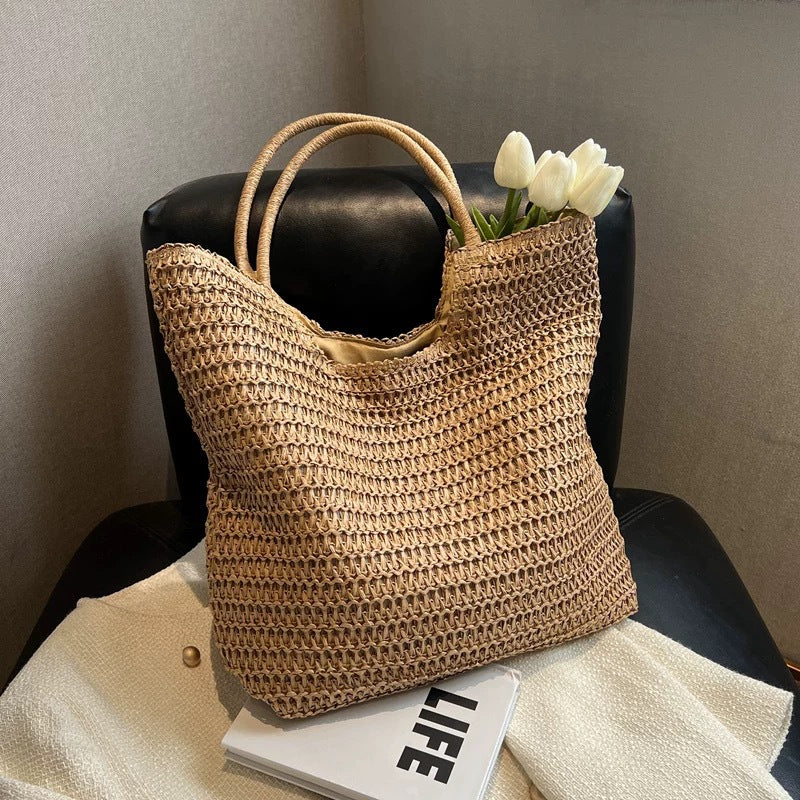 Spacious Macrame Tote Bag Stornfield