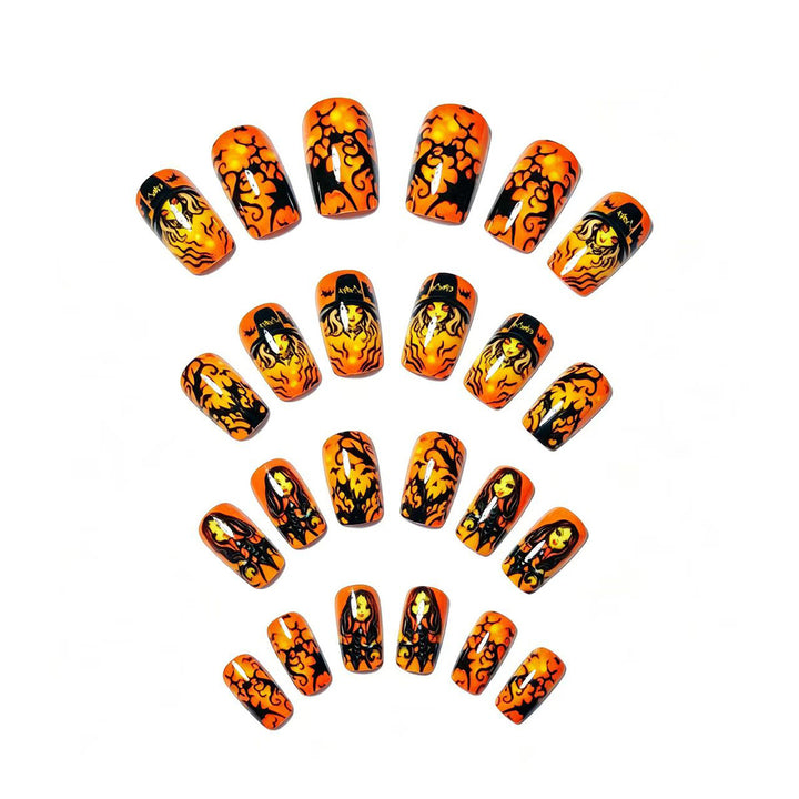 Creative Halloween-style Art Nails Stornfield
