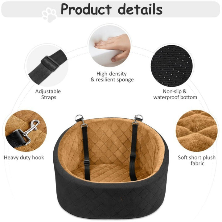 Comfortable Car Seat For Pets Stornfield