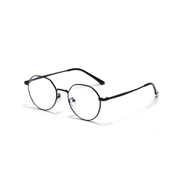 Women's round glasses with delicate metal frame Stornfield