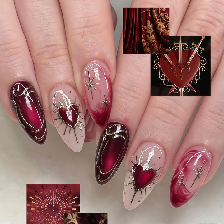 Decorative Artificial Nails Set Stornfield
