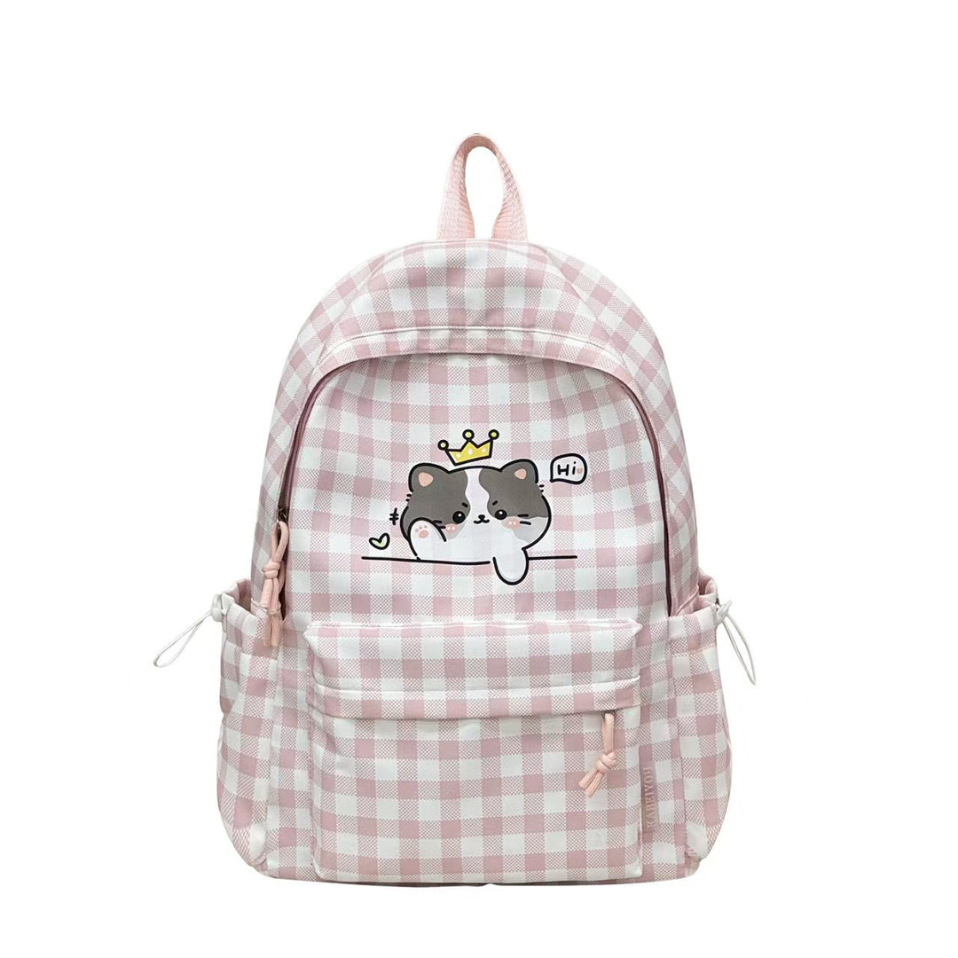 Backpack with Cute Dog Design and Clever Compartment Layout Stornfield