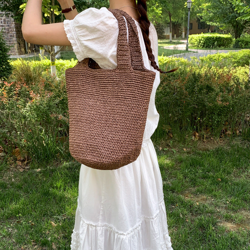 Handmade straw bag Stornfield