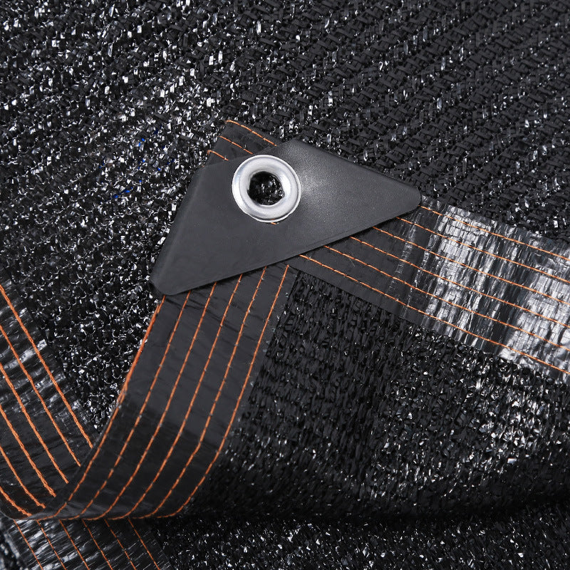 heavy-duty UV resistant shade cloth with reinforced grommets and triple-stitched hem Stornfield