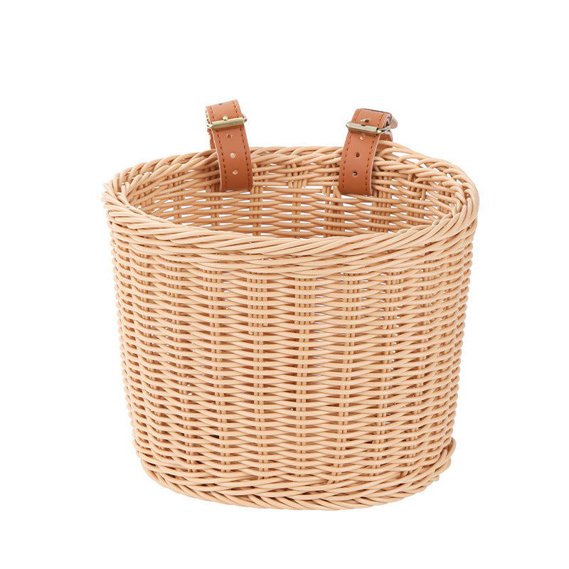 Vintage Woven Storage Basket Stornfield