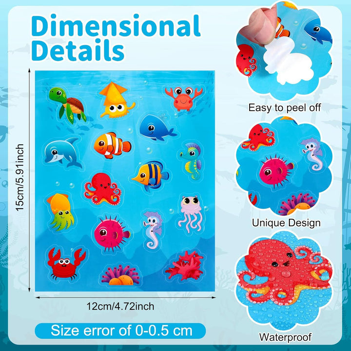 Ocean-Themed Sticker Set Stornfield
