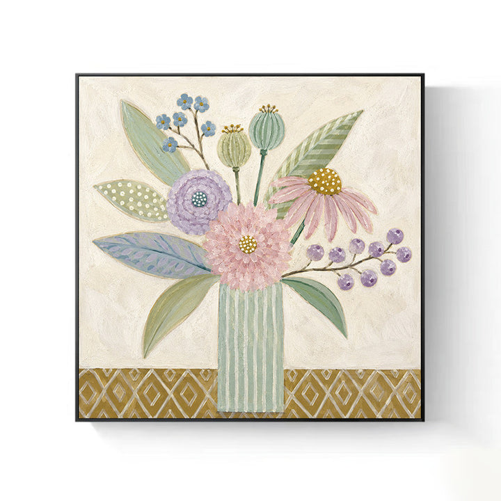 Floral Decorative Canvas Artwork