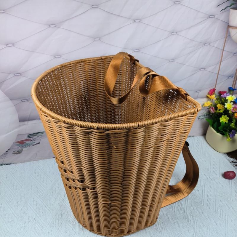 Modern Woven Laundry Basket Stornfield