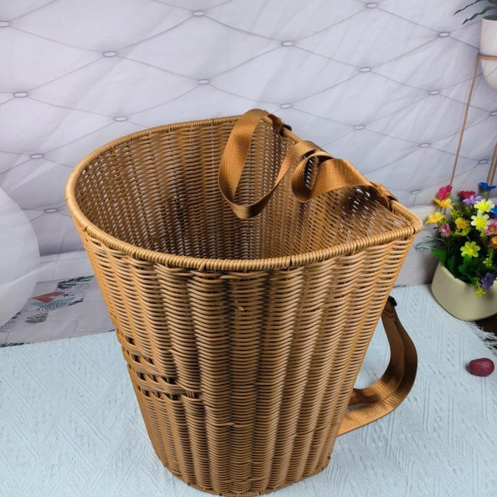Modern Woven Laundry Basket Stornfield