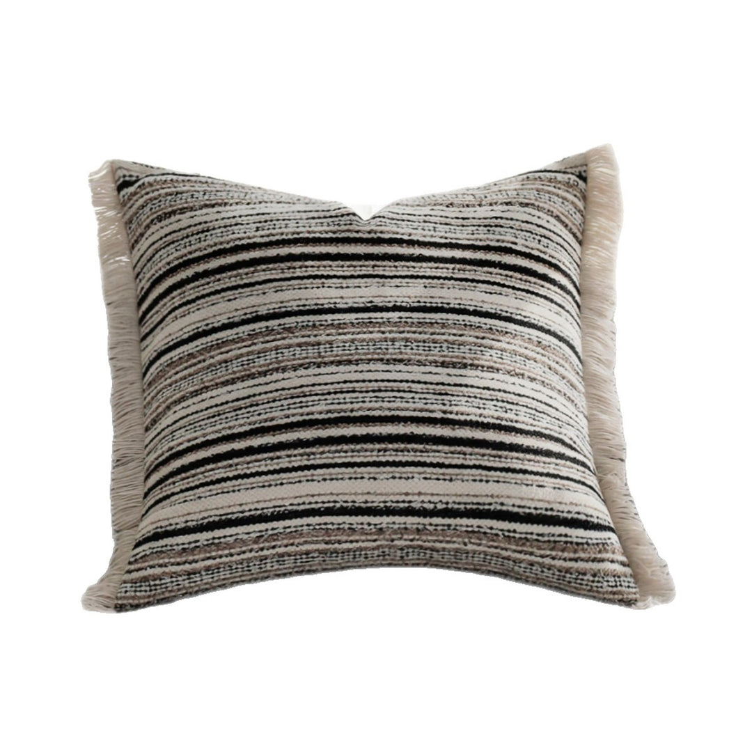 Structured Fringe Cushion by