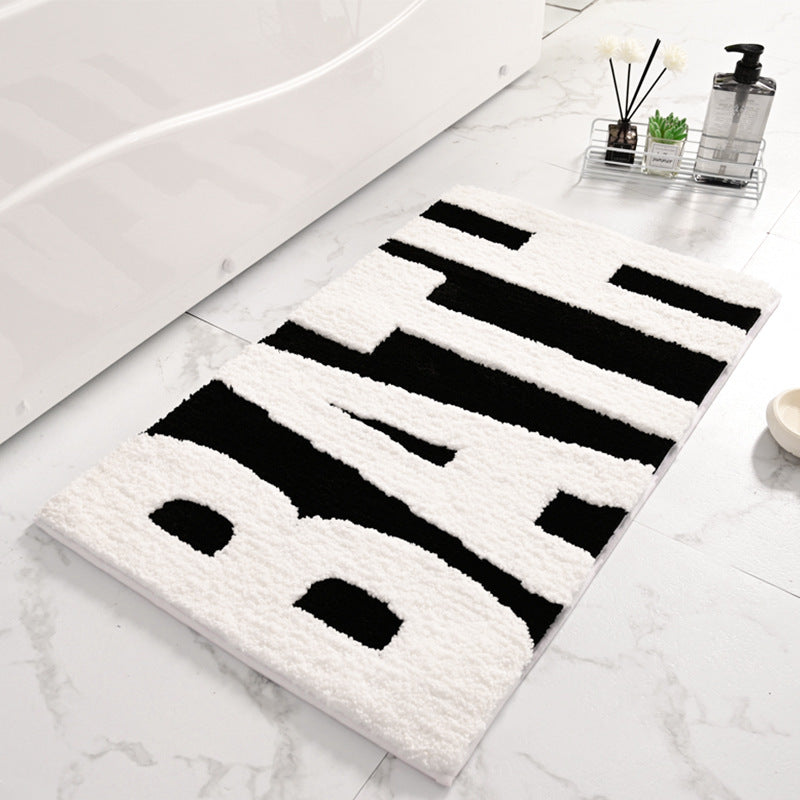 Modern Abstract Bath Mat Stornfield