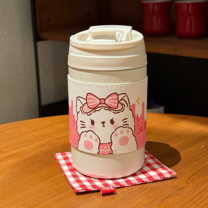Women's Insulated Thermo Mug with Cute Animal Design Stornfield